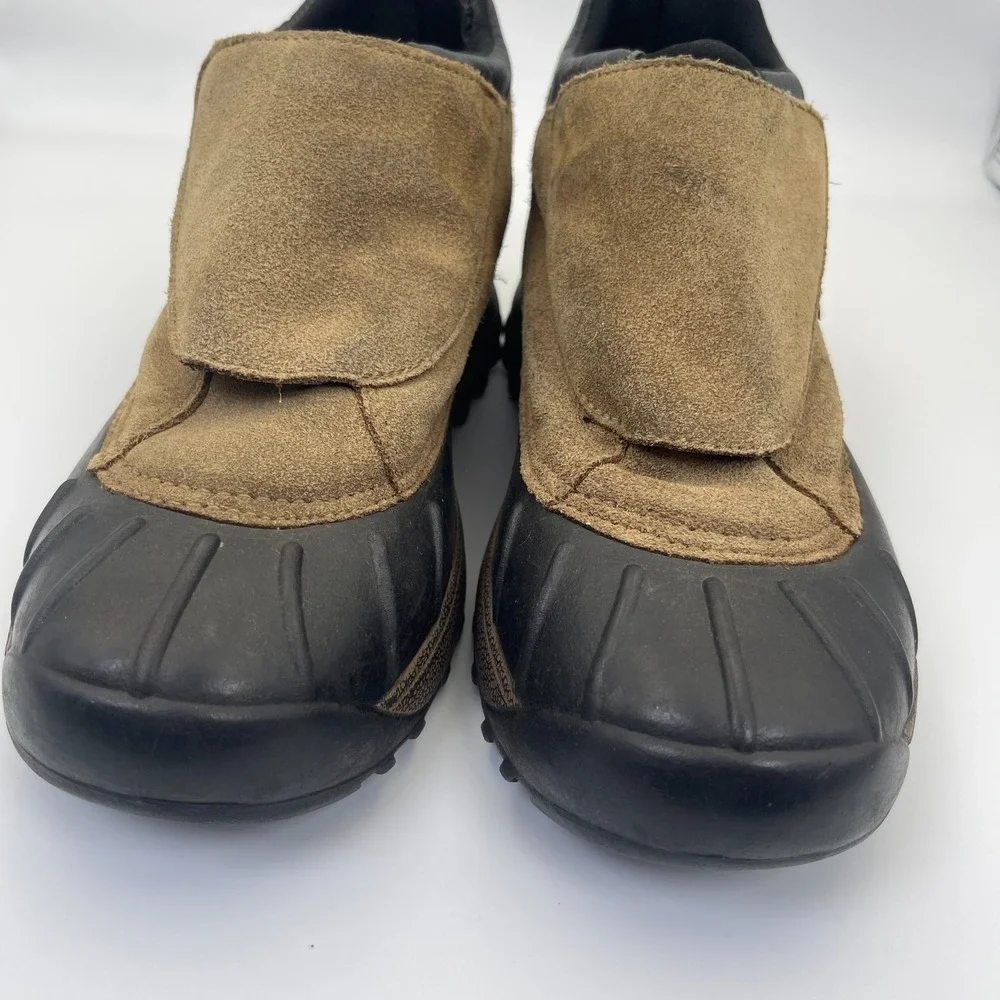 Comfortemp Waterproof Duck Winter‎ Snow Boots Men's Size 9 Brown Suede Leather